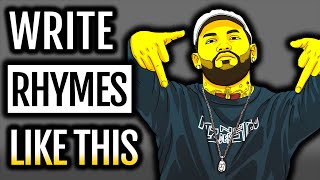 How To Rhyme Better In Rap Your FIRST Lesson How To Rap For Beginners [upl. by Atelahs]