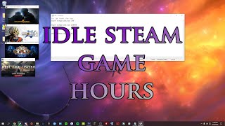 How to idle steam hours quick and easy NO BS [upl. by Ardiedal]