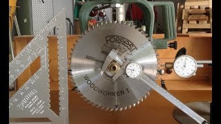 Radial Arm Saw AlignmentCalibration [upl. by Bruis]