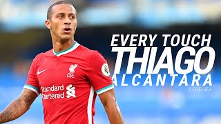 EVERY TOUCH Thiago Alcantaras recordbreaking Liverpool debut [upl. by Sparke]