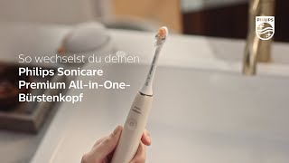 Philips Sonicare 9900 Prestige  So wechselst du deinen Bürstenkopf [upl. by Yellah]