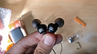 JBL C100SI InEar Headphones Unboxing [upl. by Harrod]