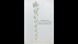 Beaded Icicle Ornament by Buttercup Beads [upl. by Bull42]