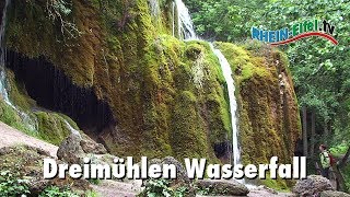 DreimühlenWasserfall  Hillesheim  RheinEifelTV [upl. by Orton]