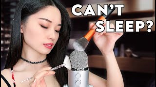 ASMR Sleep for The Sleepless  Microphone Brushing [upl. by Ayanahs391]