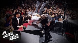 The Undertakers Most Devastating Chokeslams WWE Top 10 [upl. by Maiah]