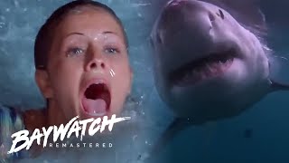 SHARK ATTACKS At Sea Baywatch Remastered [upl. by Carli]