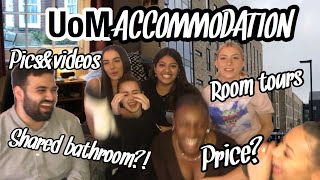 UNI OF MANCHESTER ACCOMMODATION  EVERYTHING YOU NEED TO KNOW [upl. by Siroled]