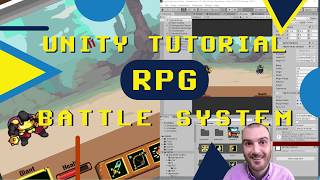 Make an TurnBased RPG Fighting Game in Unity [upl. by Esihcoc]