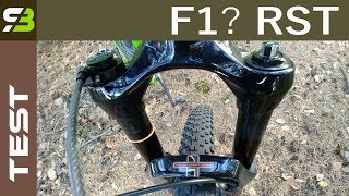 The Absolute Cheapest Air Suspension Fork I Tested  RST F1RST [upl. by Nomor]