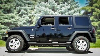 2015 Jeep Wrangler Unlimited Sport  Full Video Tour  Unique Chrysler [upl. by Giarla]