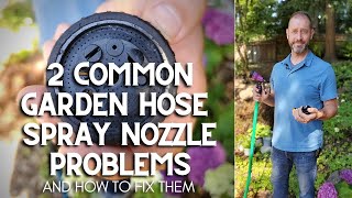 💧 Leaky Garden Hose  Nozzle 2 Common Garden Spray Nozzle Problems amp How to Fix Them shorts 💧 [upl. by Ikik346]