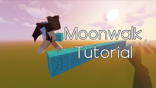 Moonwalk Tutorial  Minecraft  4cps8cps [upl. by Hselin916]