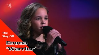 Emma 12yo  Warrior  The Voice Kids 2021  The Sing Off [upl. by Acisseg]