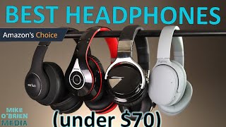 Best Budget Headphones on Amazon Bluetooth  UNDER 65 [upl. by Eanod]