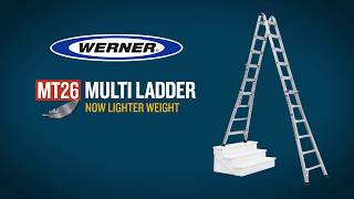 Werner  MT26 Multi Purpose Ladder [upl. by Ardnasella]