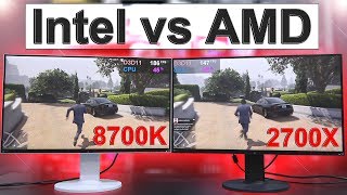 Intel vs AMD 2018  Side by Side Comparison [upl. by Alilad]