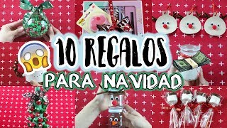 DIY 10 REGALOS FÁCILES Y ECONÓMICOS PARA ESTA NAVIDAD  Evelynlugod [upl. by Yelrahc]