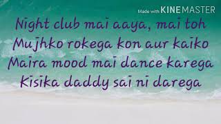 Lungi dance full song lyrics [upl. by Esinel]