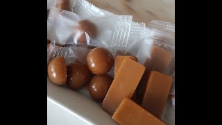 Canna Werthers Hard Caramels They taste just like store bought YUMM [upl. by Aneri]