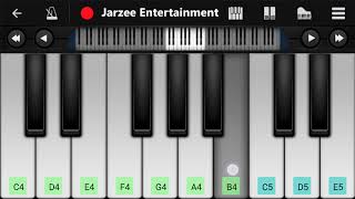 Tujhe Dekha To Yeh Jana Sanam Mobile Piano Tutorial  Jarzee Entertainment [upl. by Harriet]