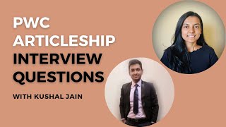 Interview Questions at PWC for CA Articleship charteredaccountant carticleship [upl. by Esemaj686]