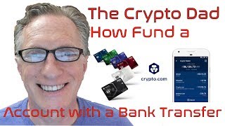 How to Fund your Cryptocom Account with a Bank Transfer [upl. by Blisse]