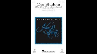 Ose Shalom SATB Choir  by John Leavitt [upl. by Persis384]