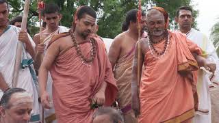 Sri Sringeri Jagadgurus visit to Shivaganga Sharada Matham 2015 [upl. by Imoyn]