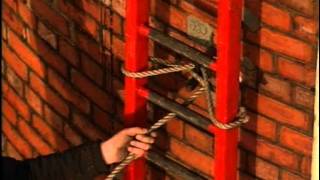 Fred Dibnah laddering a chimney Part 1 [upl. by Ibrab862]