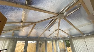 How to Insulate a Conservatory Ceiling [upl. by Ybur]