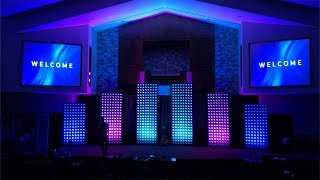 A modern church stage design idea and how we did it [upl. by Otanod72]