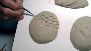 Learn Sculpture  Sculpting Textures in Clay [upl. by Tiebold749]