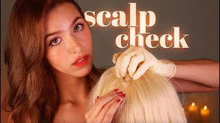 ASMR Scalp Exam amp Treatment  Scalp Massage [upl. by Sivrep]