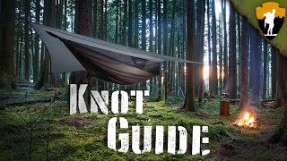 The Most Important Hammock Camping Knots [upl. by Kale709]