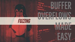 Buffer Overflows Made Easy  Part 3 Fuzzing [upl. by Gratia]