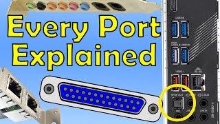 PC Port Breakdown Navigating Computer Connections [upl. by Dalpe993]