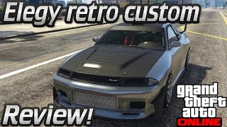 GTA online guides  Annis Elegy RH8 Retro custom [upl. by Ebba]