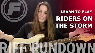 Learn to play Riders on The Storm by The Doors [upl. by Pickford]