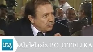 Abdelaziz Bouteflika face aux journalistes à Paris  Archive INA [upl. by Deden]