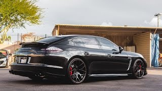 NEW Porsche Panamera Turbo S EHybrid Sport Turismo Road Review  Carfection 4K [upl. by Nnylsaj]