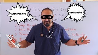 NCLEX 101  Extravasation vs Infiltration [upl. by Hannaoj]