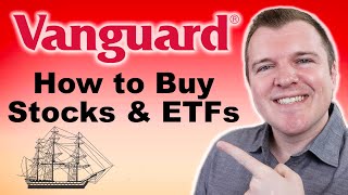 How to Buy Stocks with Vanguard  Full Example [upl. by Elma]