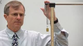 Oscillations Demo Mass Spring System [upl. by Acherman]