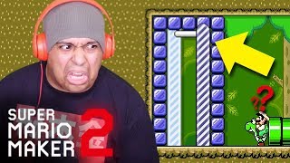 IF YOU DO THIS AGAIN IM QUITTING YOUTUBE SUPER MARIO MAKER 2 18 [upl. by Aimehs]