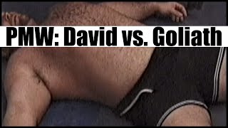 Pro Muscle Wrestling David vs Goliath All 3 Matches [upl. by Novelia]