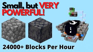 24000 item ph Cobble and Basalt Farm Tutorial Easy  Minecraft Java 116  119 Not Bedrock [upl. by Pillyhp]