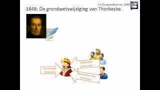 14 De grondwet van 1848 Rechtsstaat en democratie  Geschiedeniswerkplaats [upl. by Yralam]