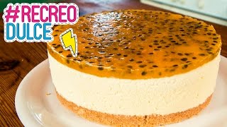 Cheesecake de Maracuyá  Recreo Dulce [upl. by Petrick353]