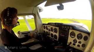 Cessna 150 Rotax  Tannheim landing touch and go [upl. by Airekal95]